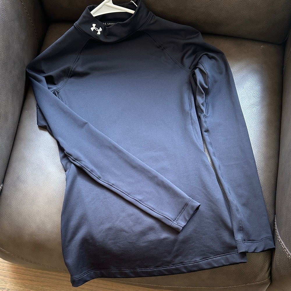 Under Armour Midnight Black Coldgear Performance Top